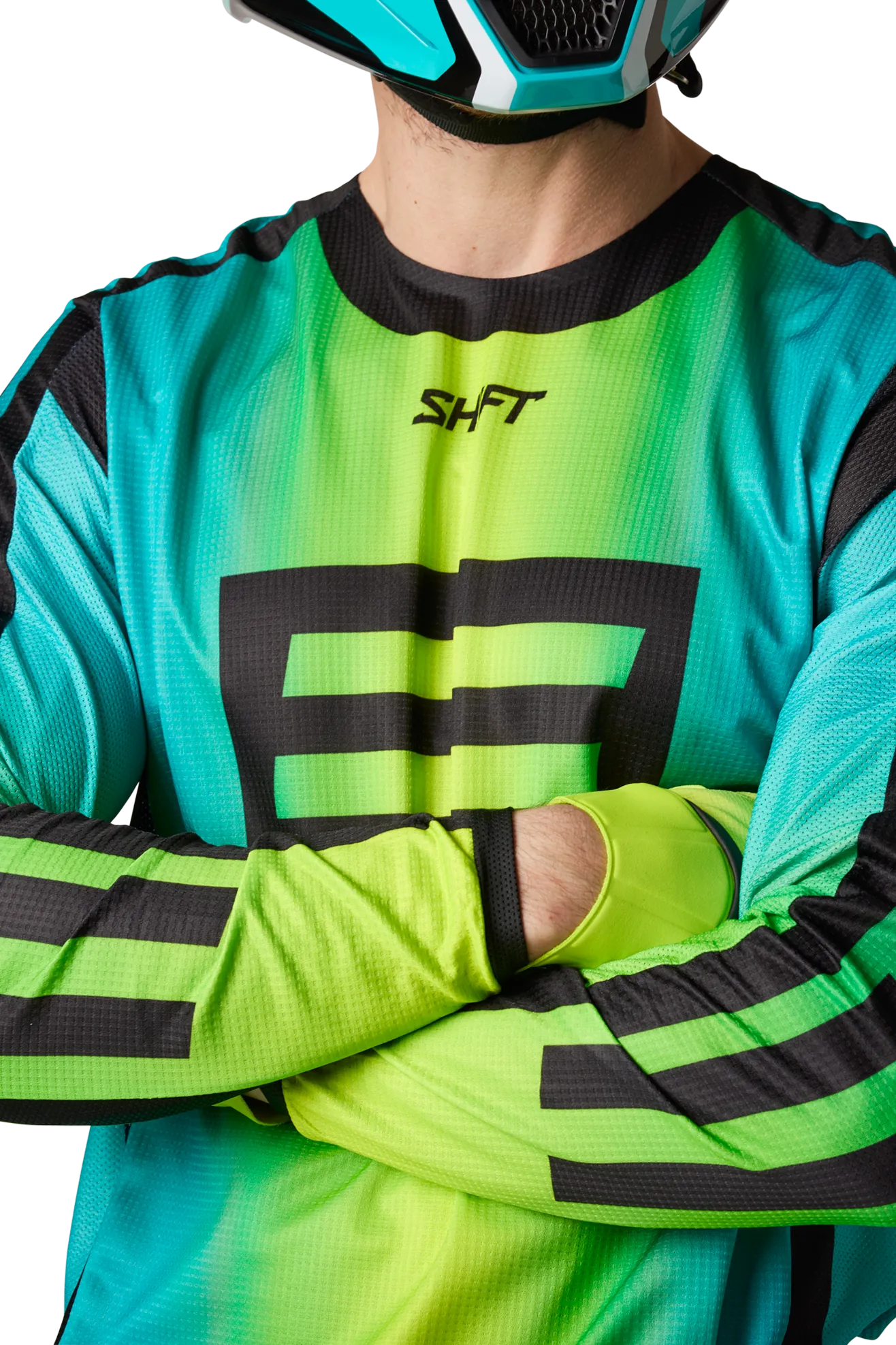 Camiseta de Cross Shift White Label Cerceta 
