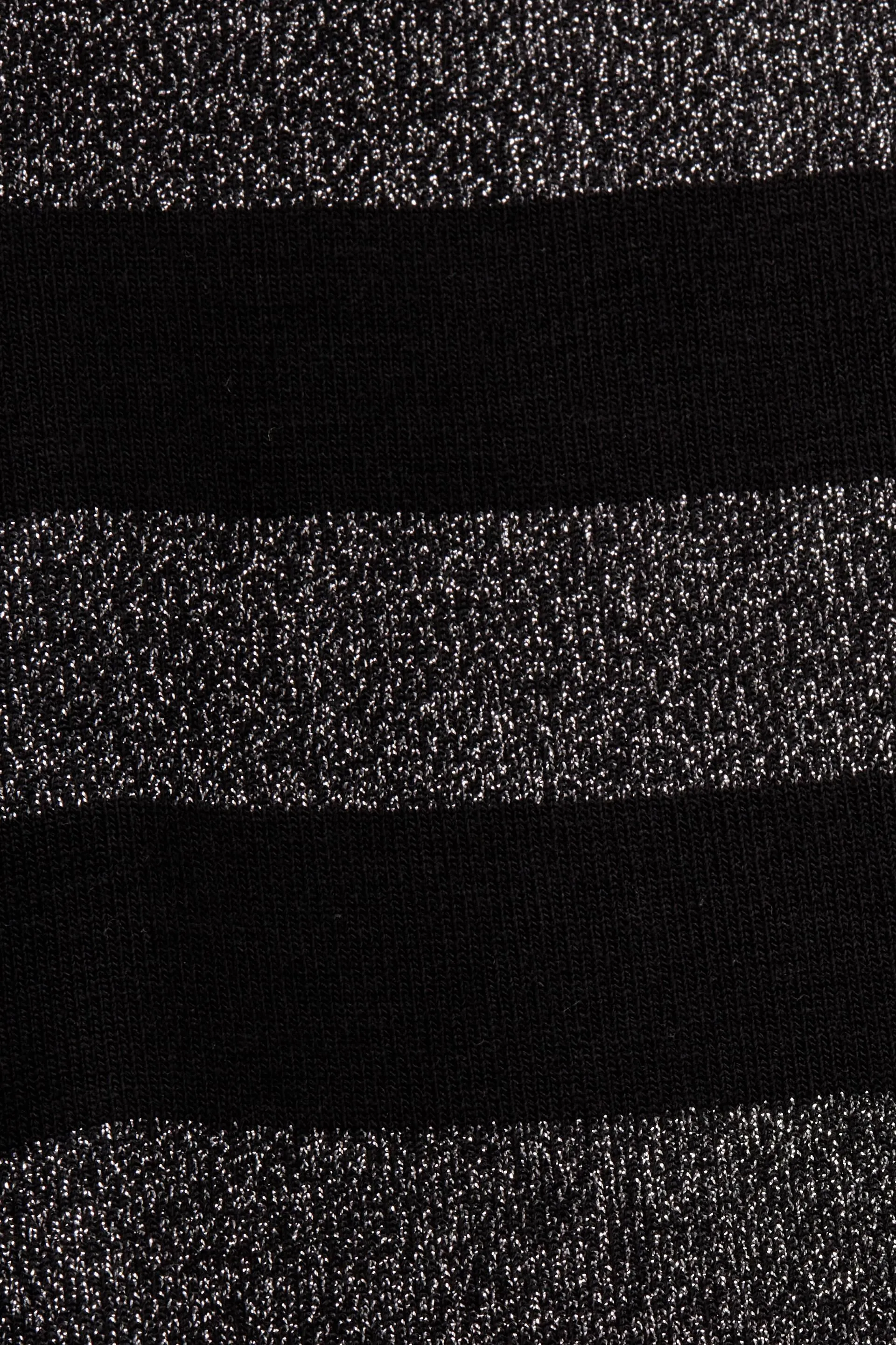 Camiseta de tirantes a rayas con brillo