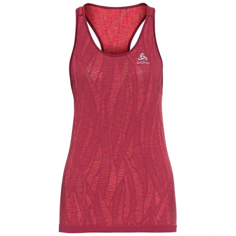 CAMISETA DE TIRANTES ODLO CREW NECK SINGLET BLACKCOMB LIGHT (FUDGE FRAMBUESA  SPACE DYE) MUJER