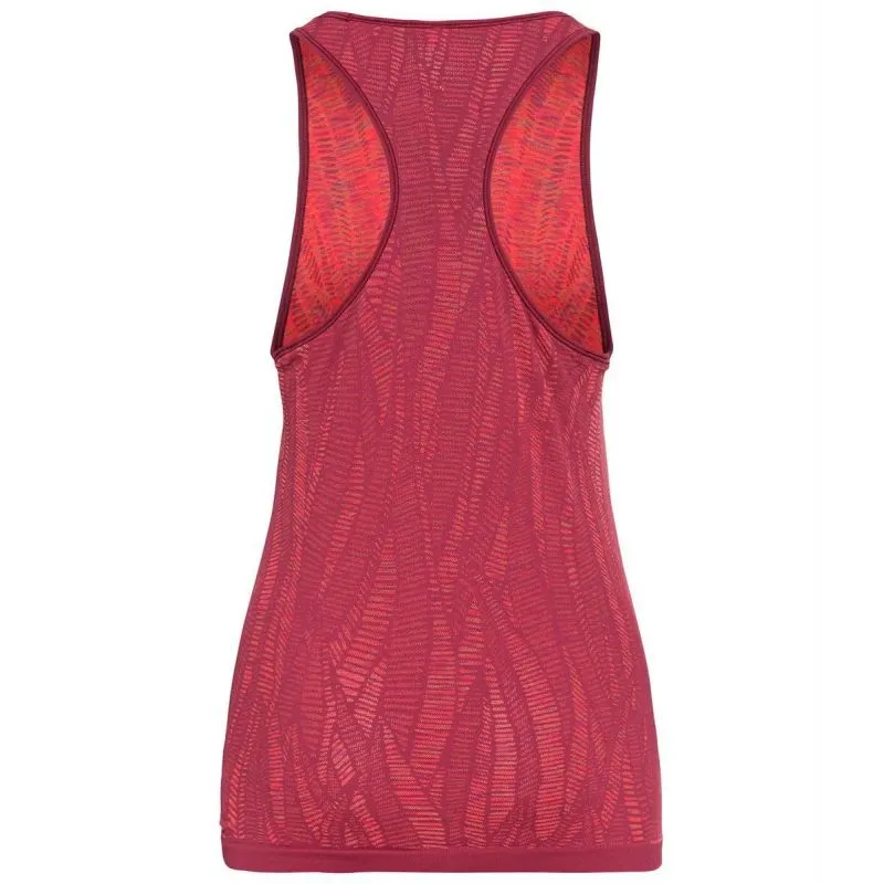 CAMISETA DE TIRANTES ODLO CREW NECK SINGLET BLACKCOMB LIGHT (FUDGE FRAMBUESA  SPACE DYE) MUJER