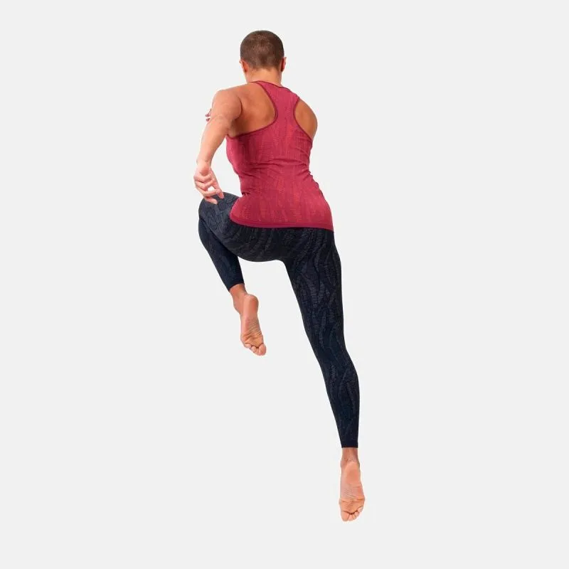 CAMISETA DE TIRANTES ODLO CREW NECK SINGLET BLACKCOMB LIGHT (FUDGE FRAMBUESA  SPACE DYE) MUJER