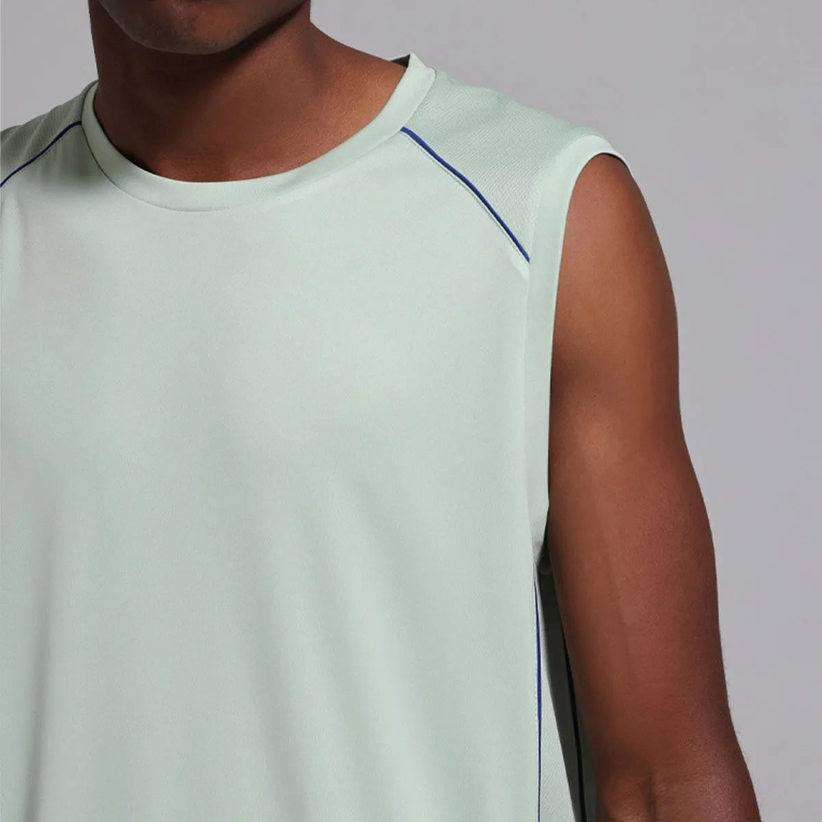 Camiseta Deportiva Para Hombre Unicolor