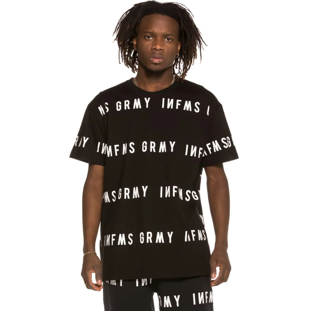 Camiseta Grimey Sober Heritage Tee SS19 Black