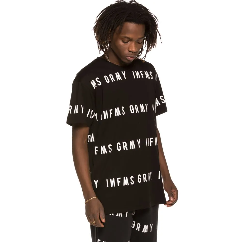 Camiseta Grimey Sober Heritage Tee SS19 Black