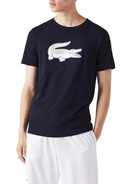 Camiseta Lacoste SPORT Transpirable Marino Hombre