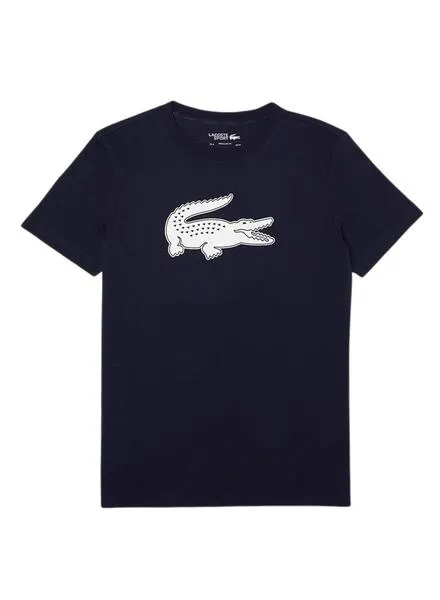 Camiseta Lacoste SPORT Transpirable Marino Hombre