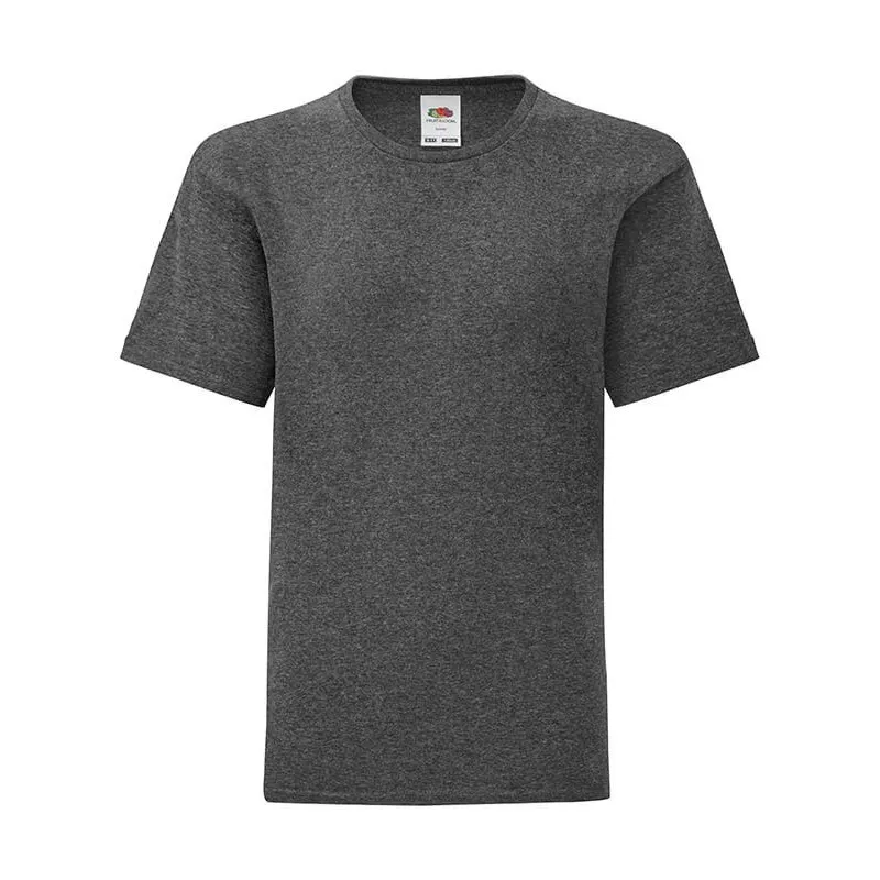 Camiseta Manga Corta Niño Iconic de Fruit of the Loom