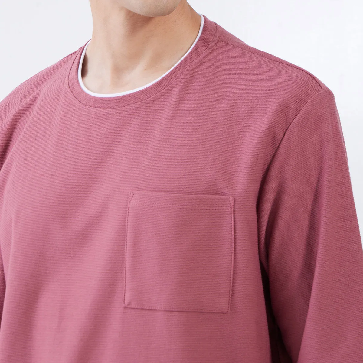 Camiseta Manga Larga Con Bolsillo
