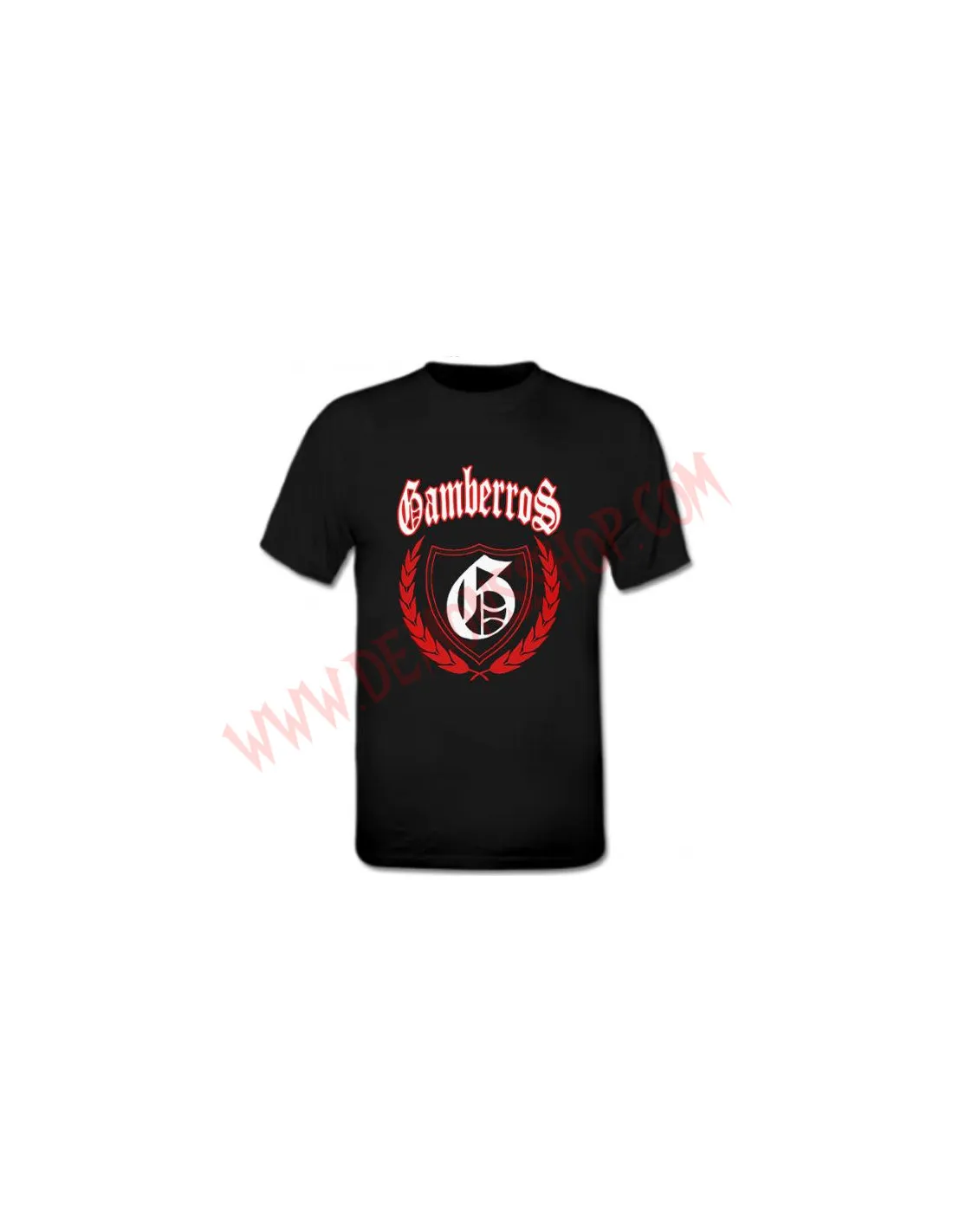 Camiseta MC Gamberros Logo escudo G
