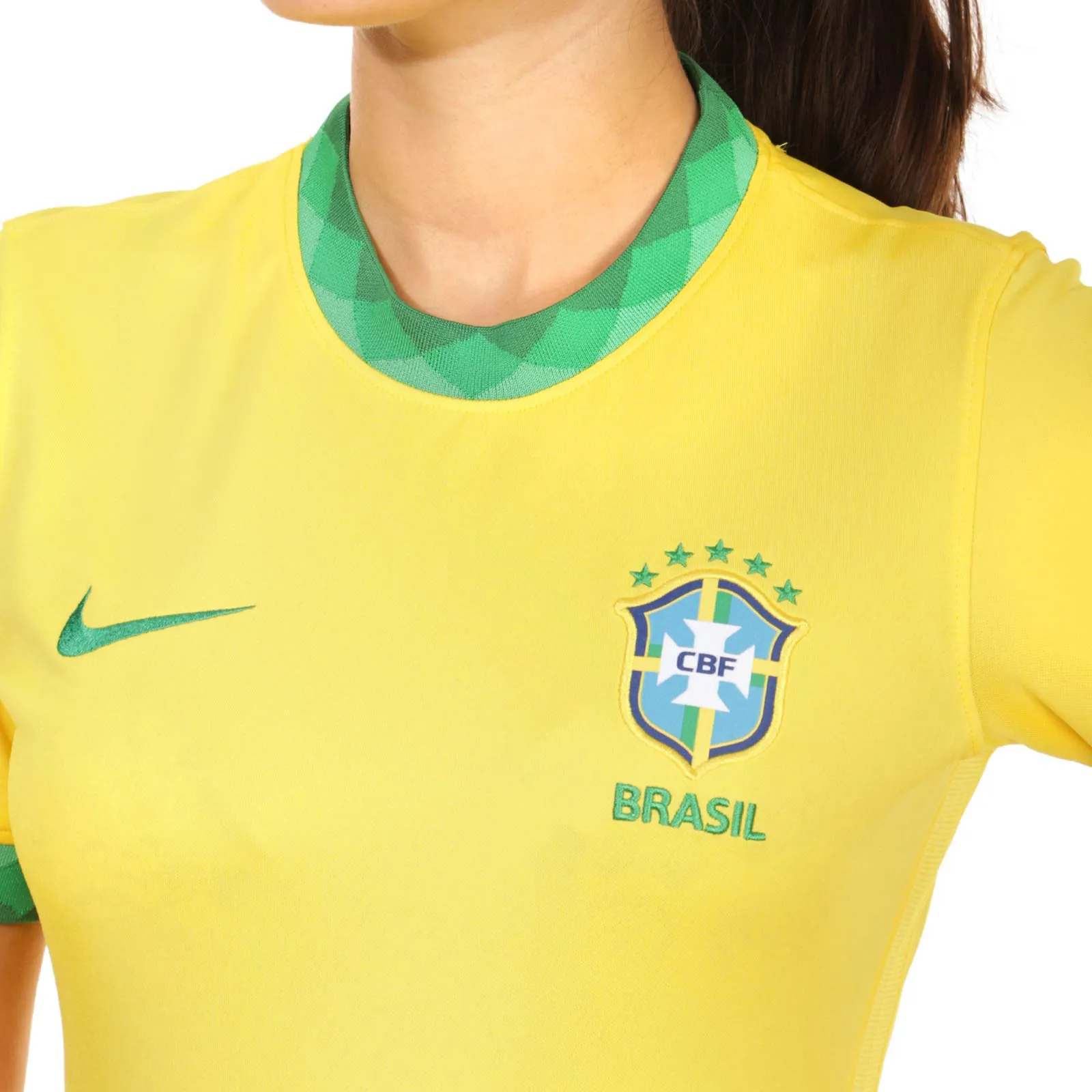 Camiseta Nike Brasil mujer 2020 Stadium