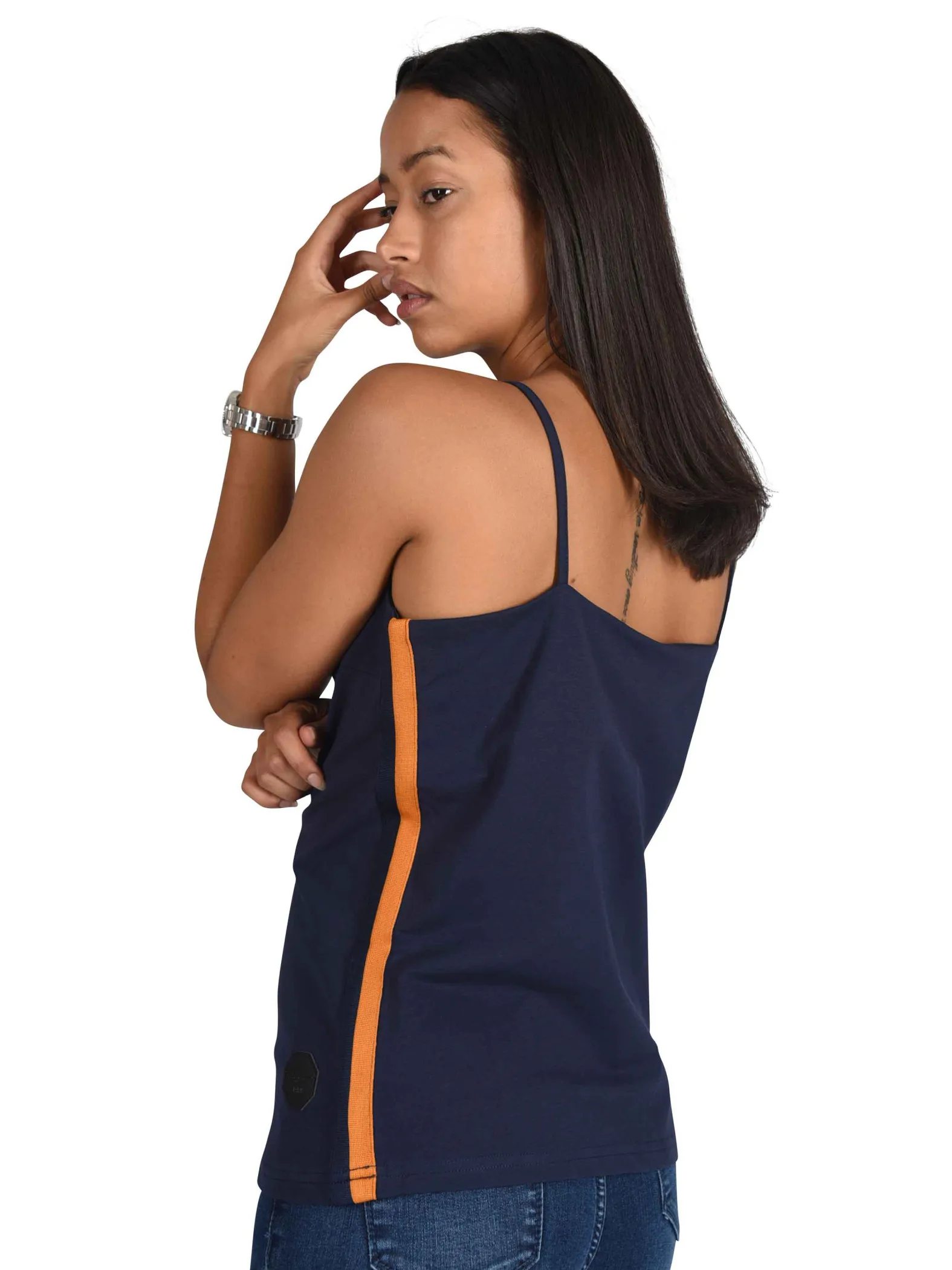 Camisola de rayas bicolor