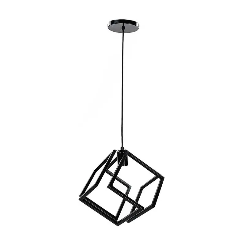 CANDIL COLGANTE CUBO ASIMéTRICO MAXXI MXCL7021 SIN FOCO