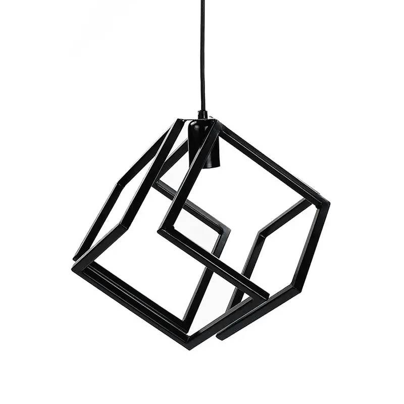 CANDIL COLGANTE CUBO ASIMéTRICO MAXXI MXCL7021 SIN FOCO