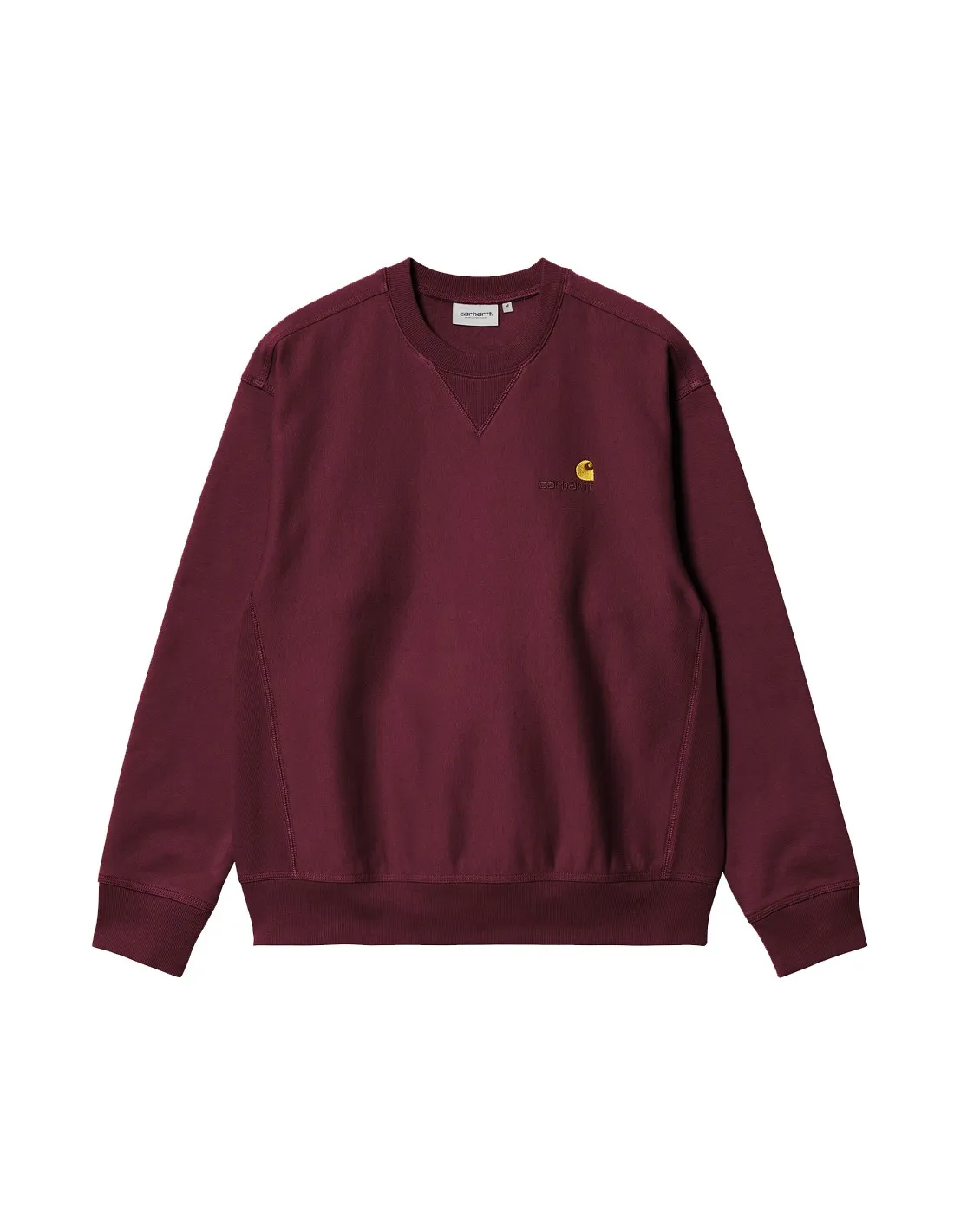 CARHARTT WIP AMERICAN SCRIPT SWEAT MALBEC