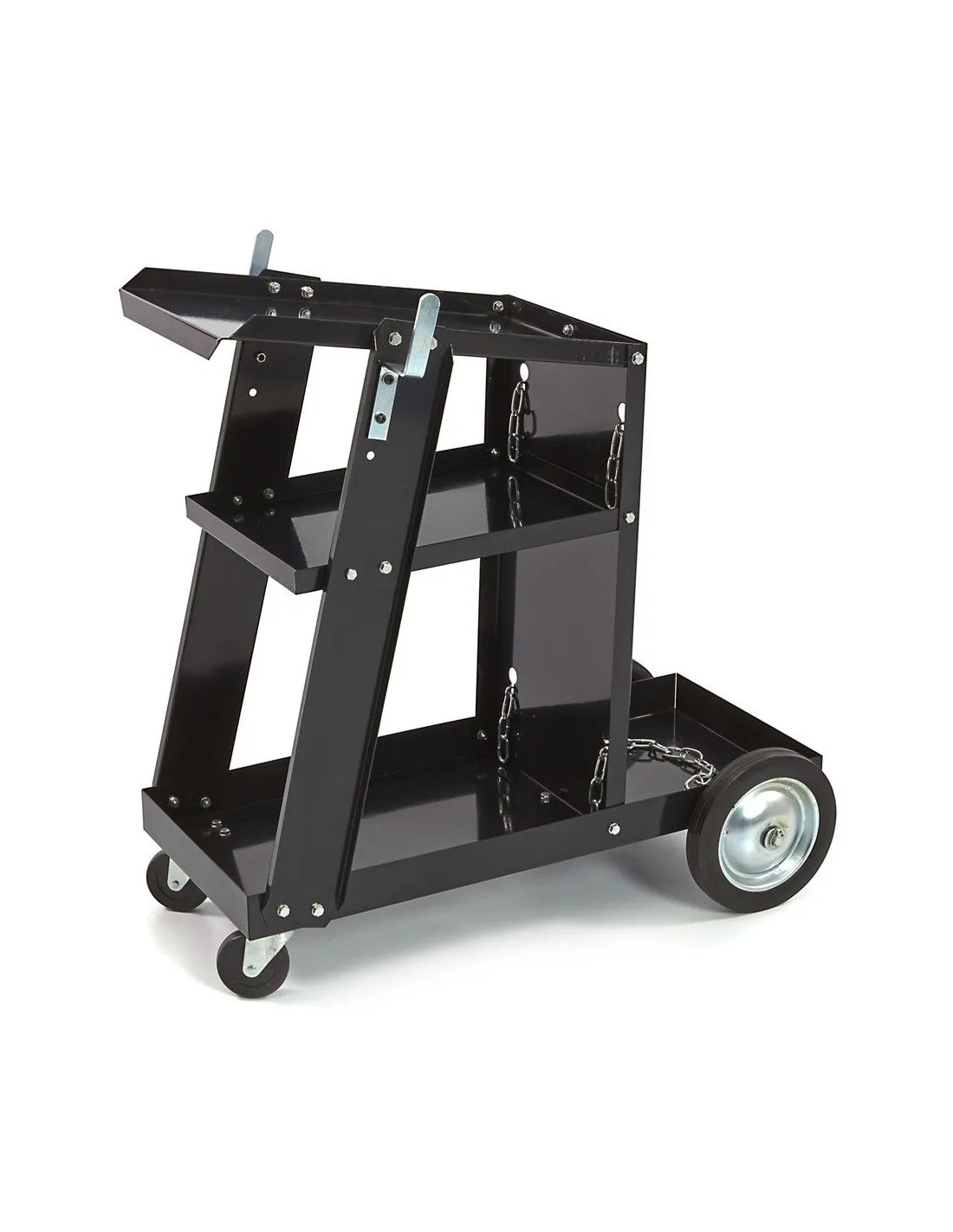 CARRO PARA MAQUINA DE SOLDAR TIG.PLASMA,MIG CON SOPORTE PARA BOMBONA DE GAS PARA SOLDADURA  45KG