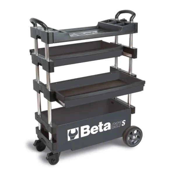 Carro portaherramientas extensible con 100 herramientas