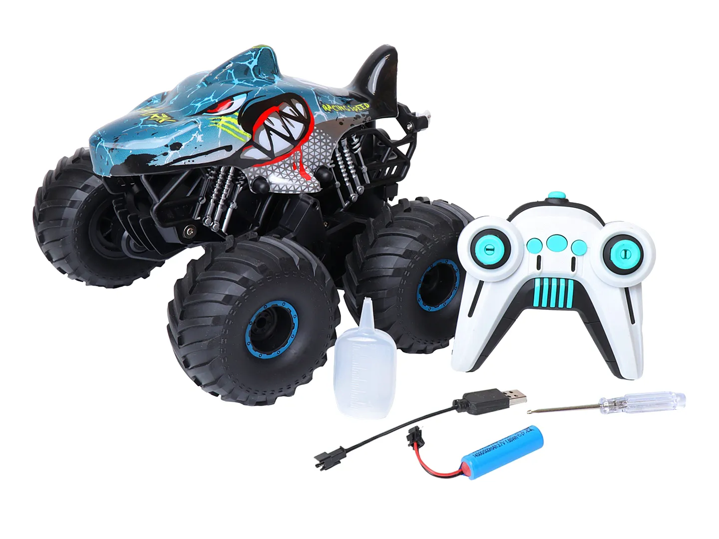 Carro Tiburon De Juguete De Control Remoto Kelder Toys