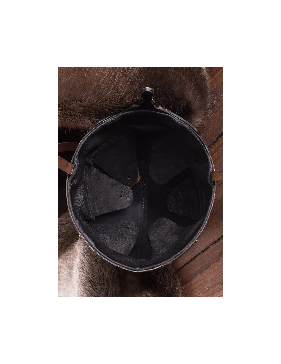 Casco Celta con nasal, acabado rústico