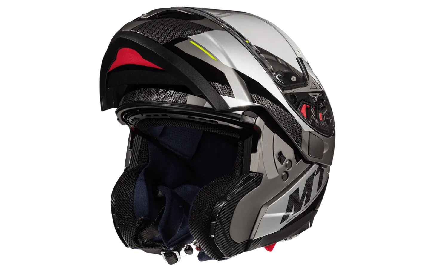 Casco Modular Mt Atom Sv Transcend E2 Gris Brillo Mate |10525514256|