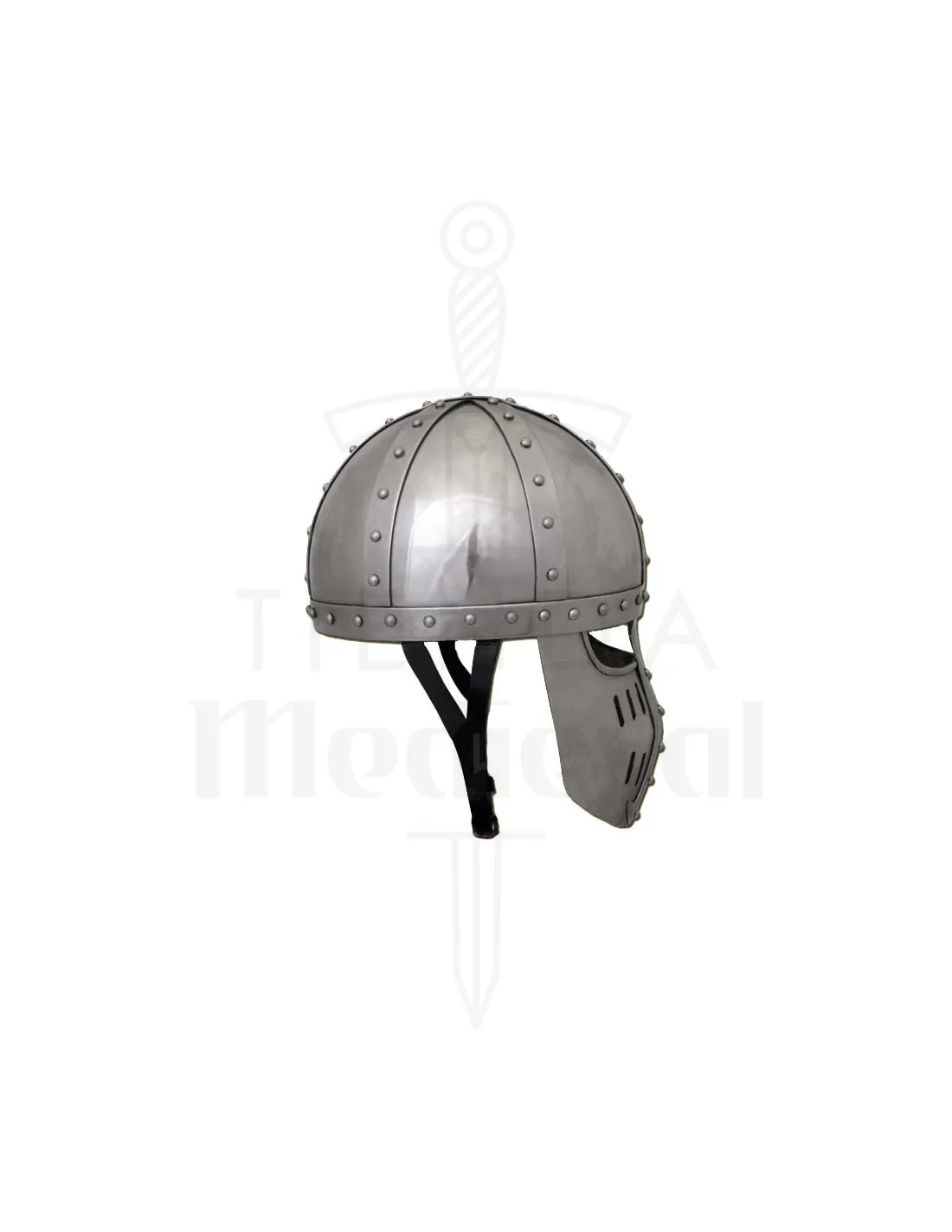 Casco Spangenhelmet con visera