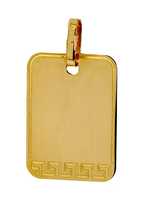 CHAPA IDENTIDAD ORO AMARILLO 18 KTES. 045_21312L0206