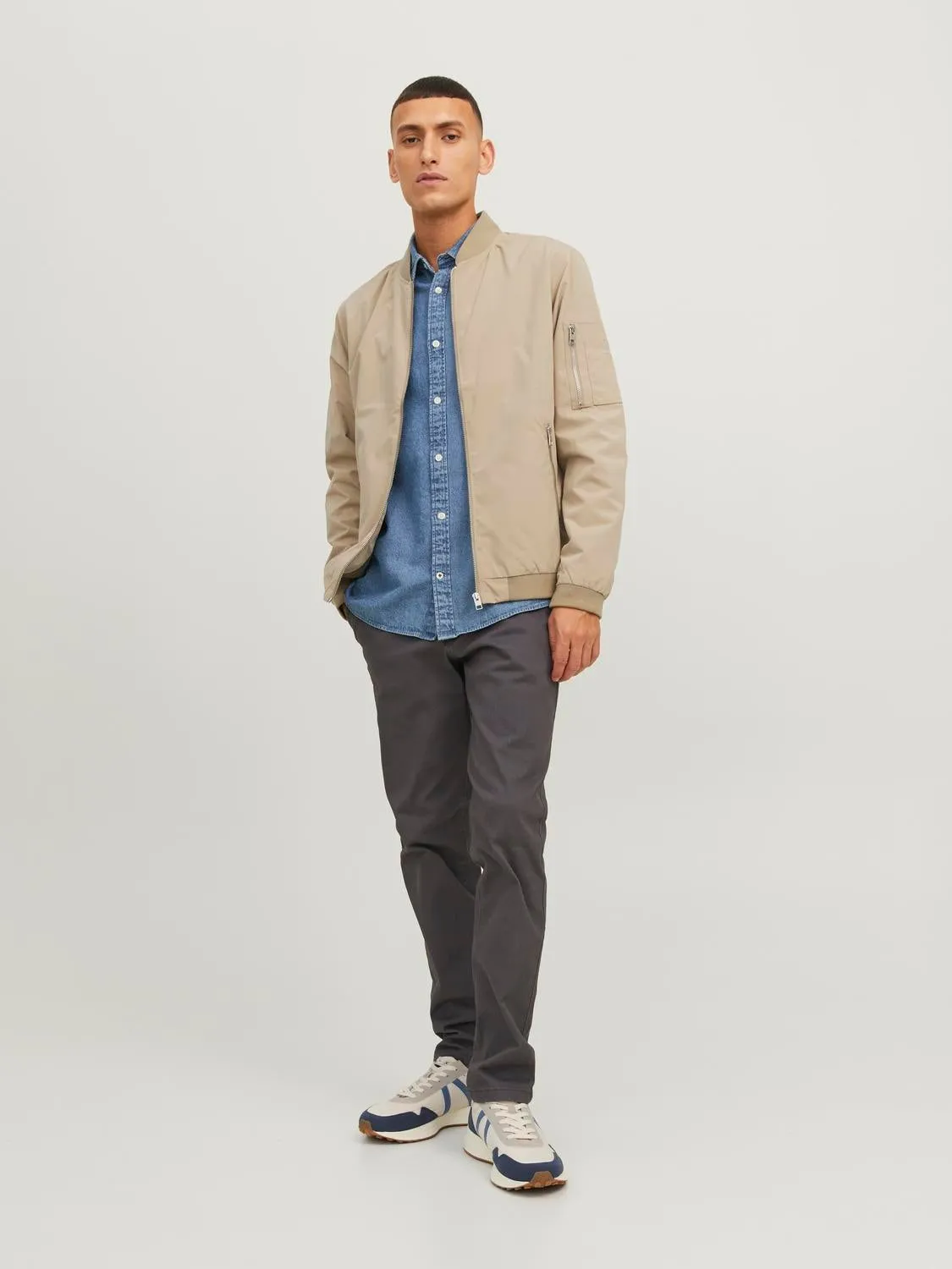 Chaqueta bomber | Beige | Jack & Jones®