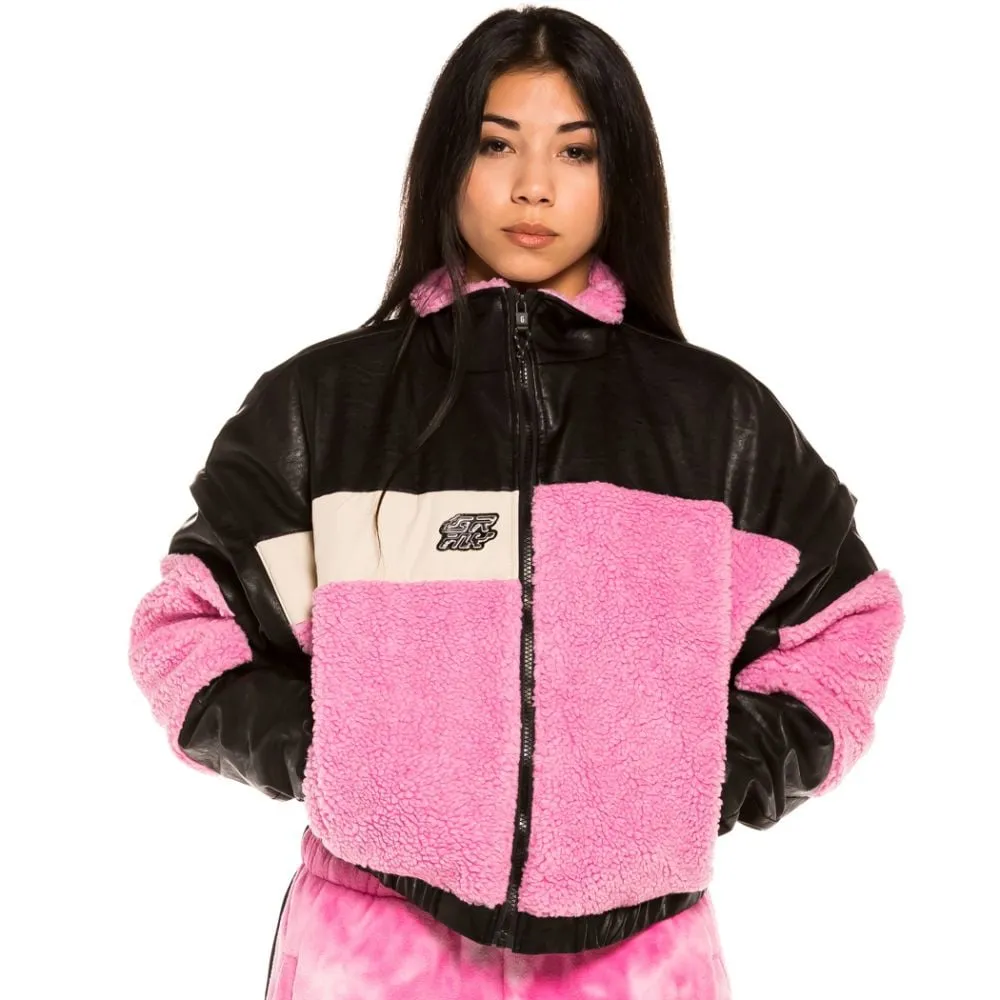CHAQUETA CHICA GRIMEY "SPACE LADY" DETACHABLE  PINK | WINTER 21