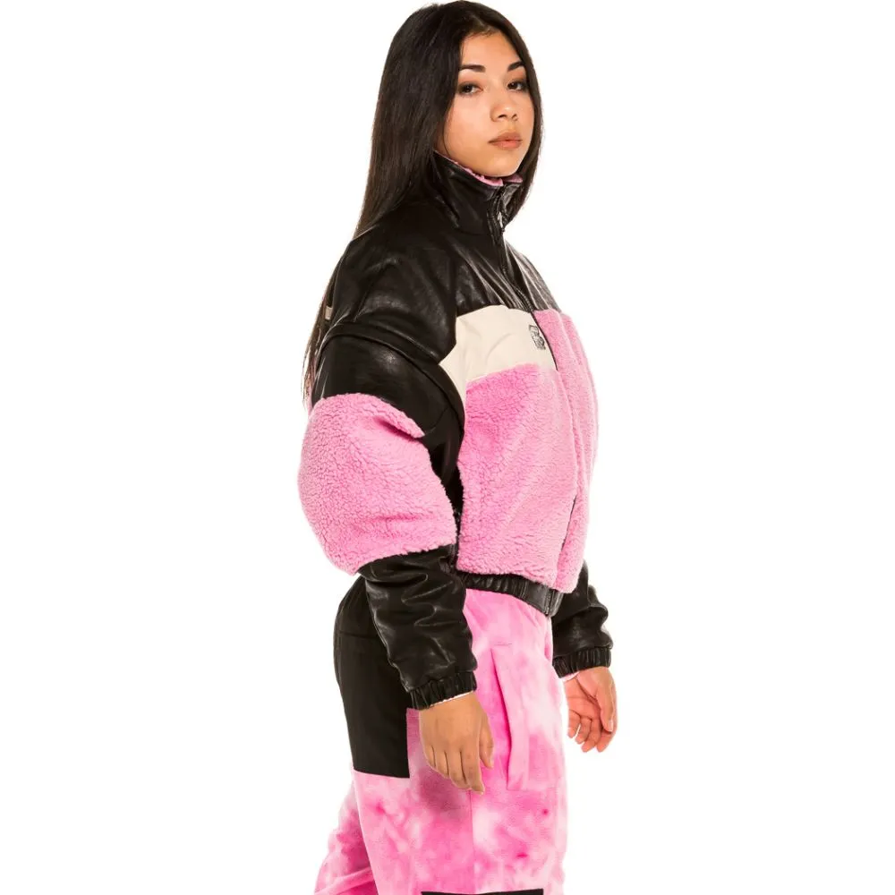CHAQUETA CHICA GRIMEY "SPACE LADY" DETACHABLE  PINK | WINTER 21