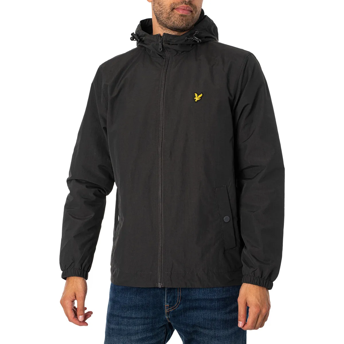 Chaqueta Con Capucha Y Cremallera