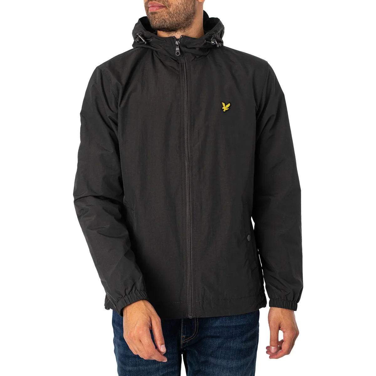 Chaqueta Con Capucha Y Cremallera