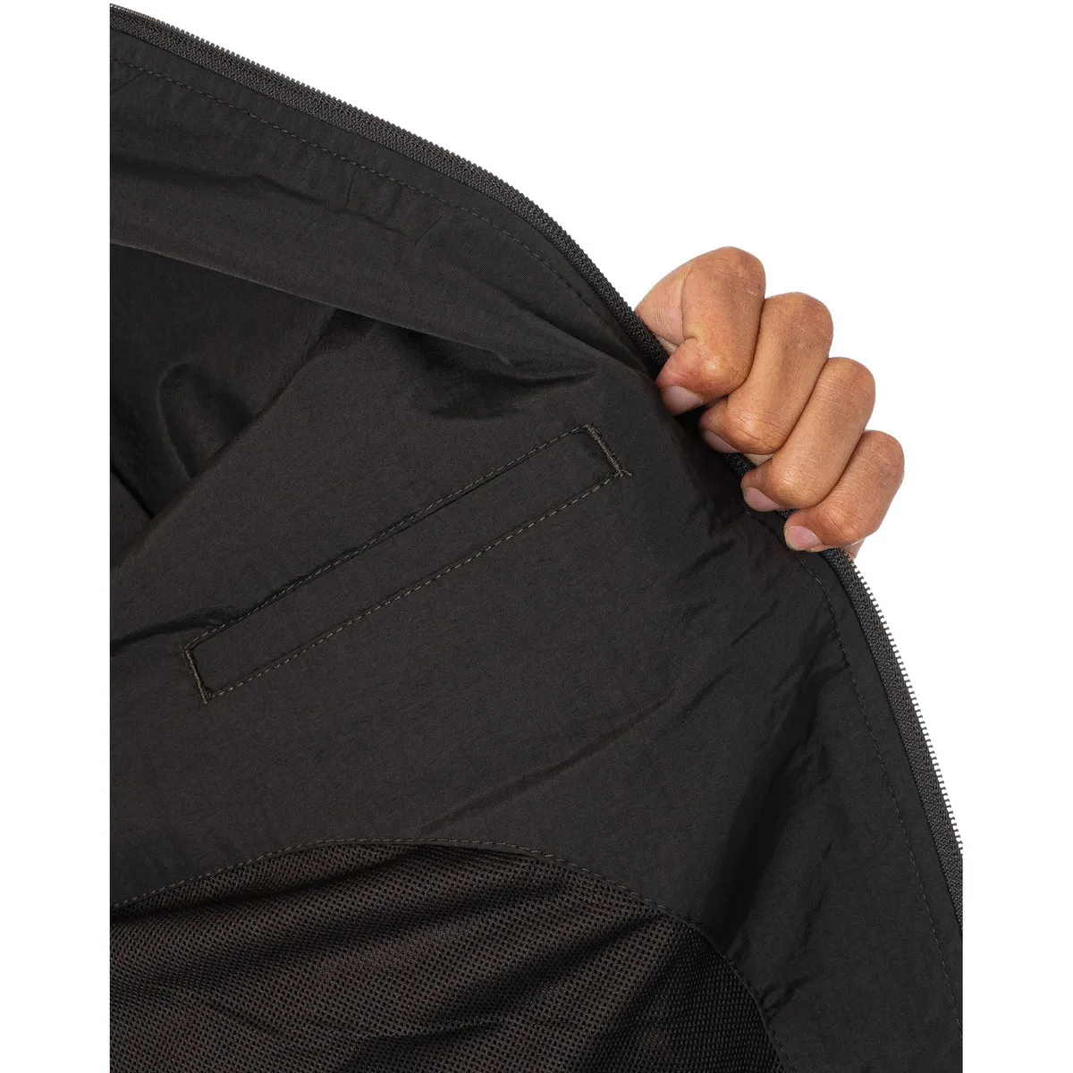 Chaqueta Con Capucha Y Cremallera