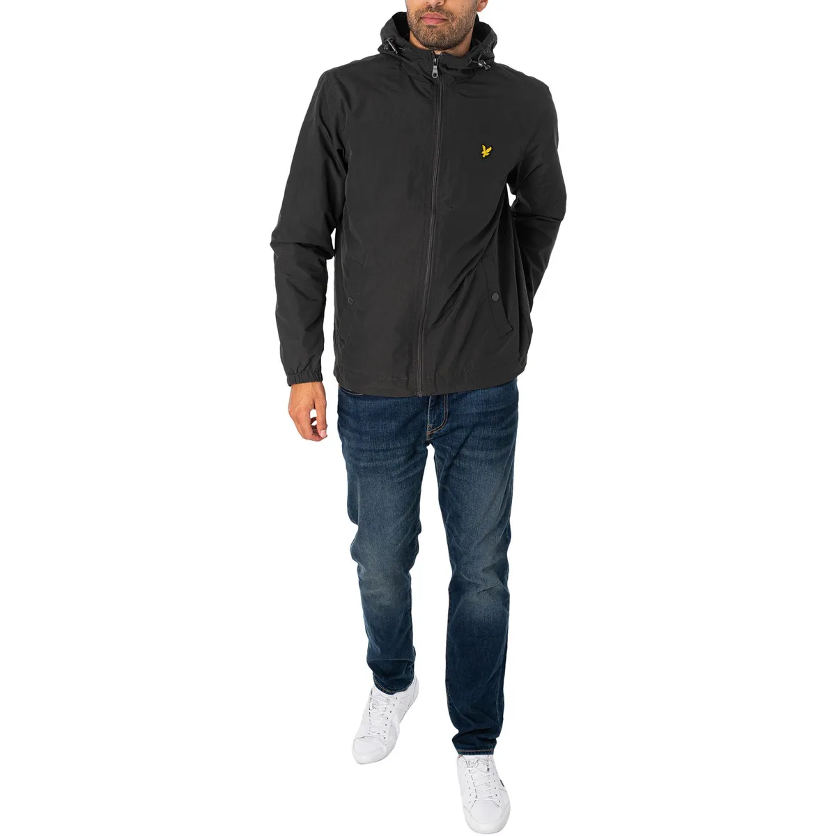 Chaqueta Con Capucha Y Cremallera
