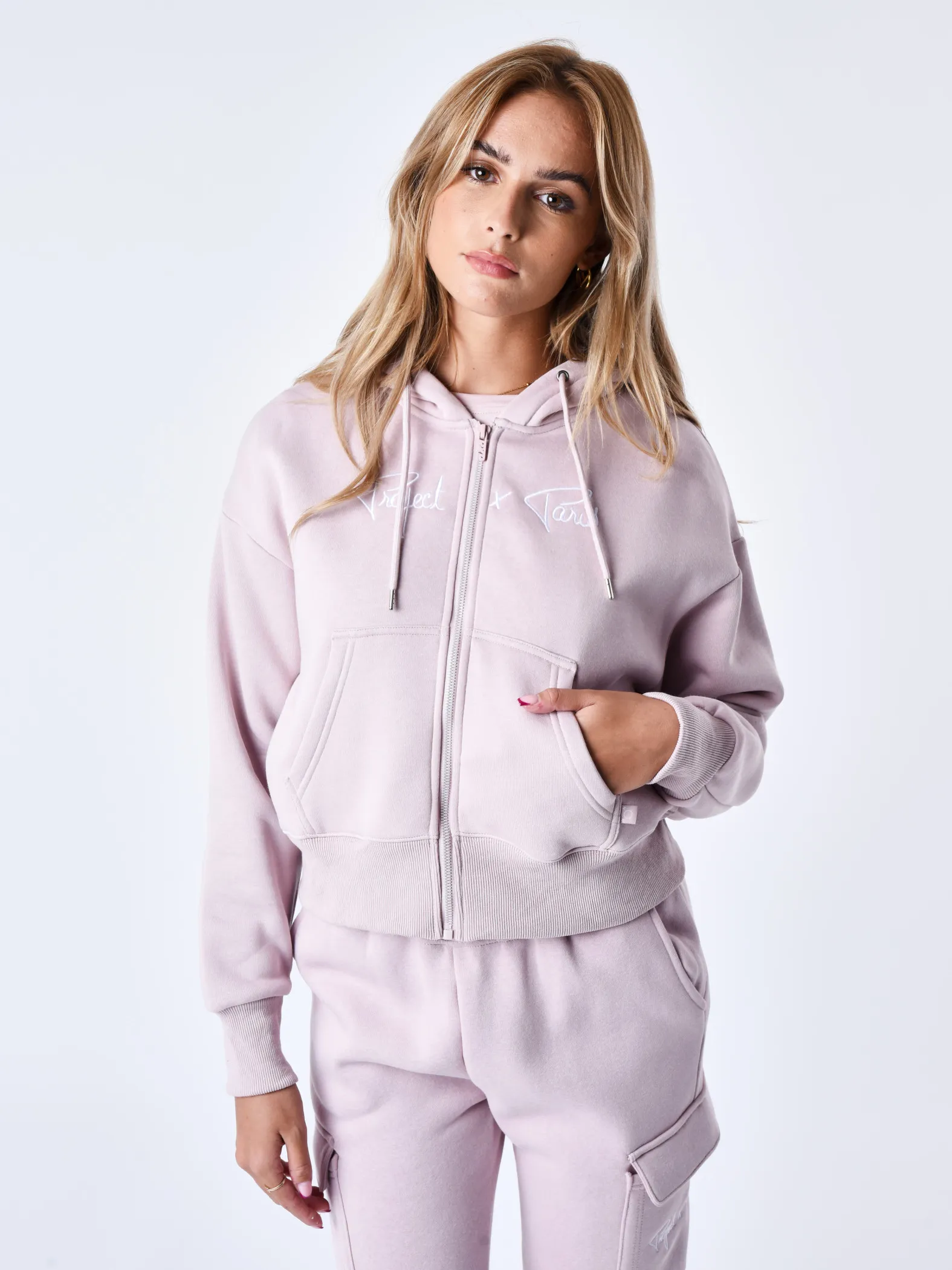 Chaqueta con cremallera Essentials Project X Paris para mujer