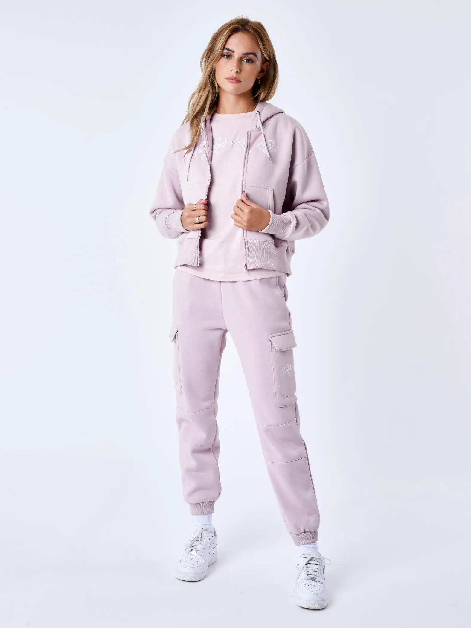 Chaqueta con cremallera Essentials Project X Paris para mujer