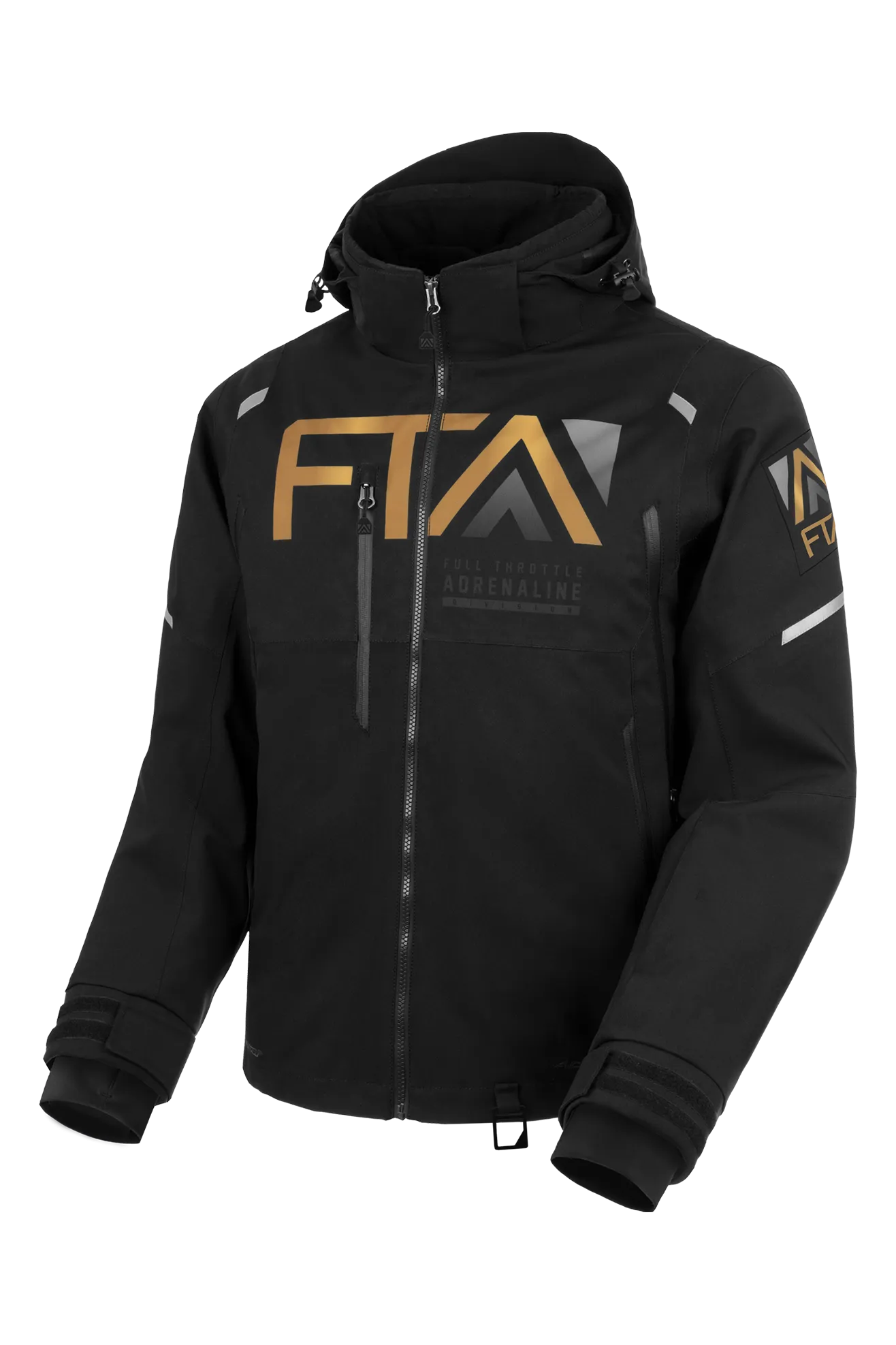 CHAQUETA DE NIEVE FTA HYPER 2 EN 1 NEGRODORADO