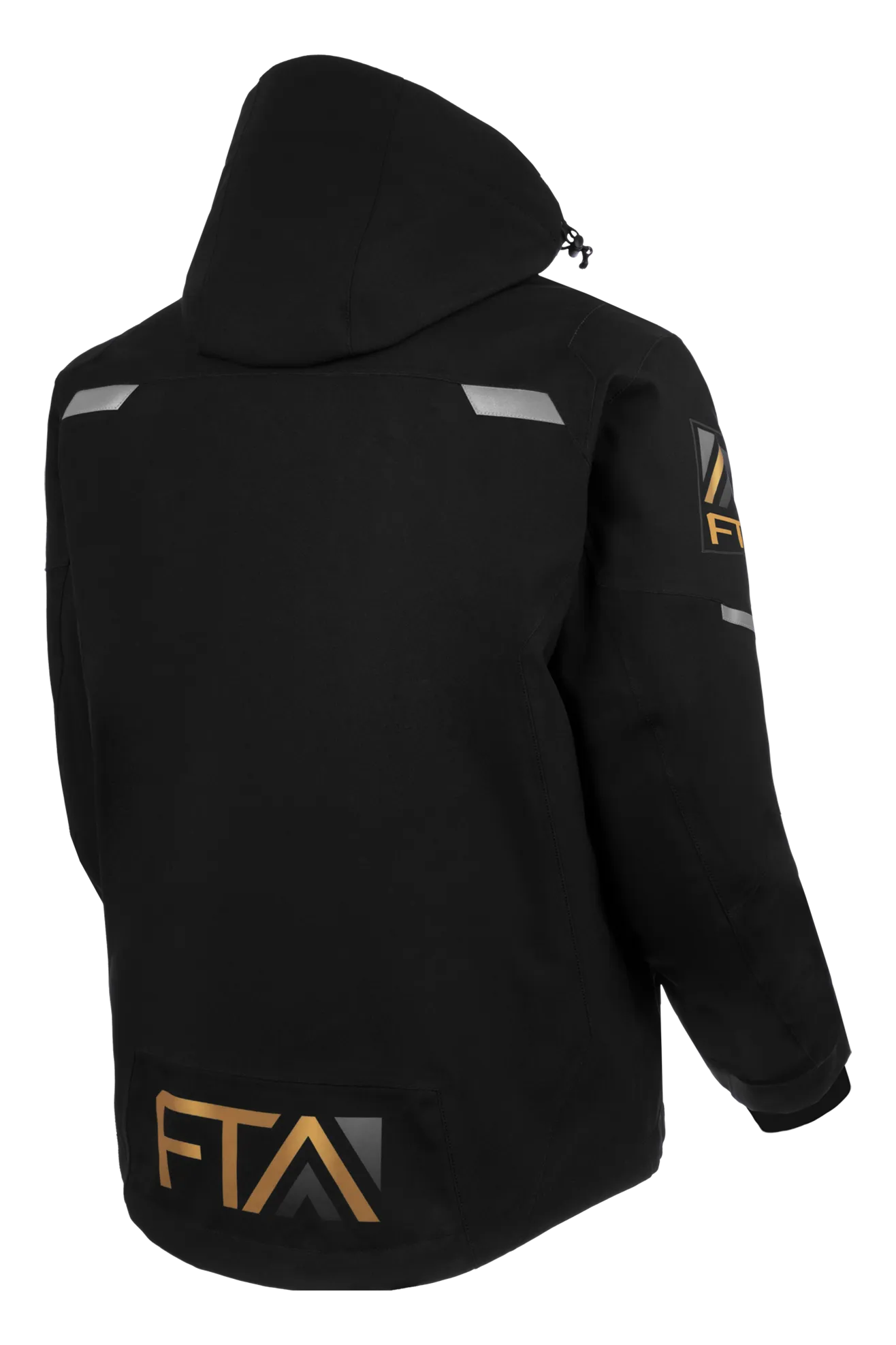 CHAQUETA DE NIEVE FTA HYPER 2 EN 1 NEGRODORADO