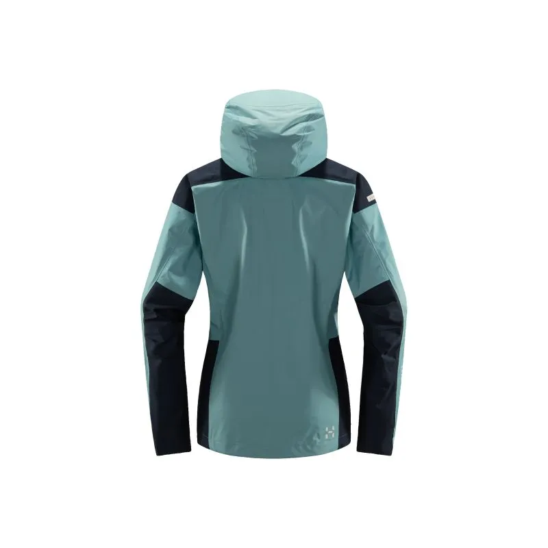 Chaqueta de senderismo para mujer Haglöfs L.I.M Rugged GTX (Frost blue/Tarn blue)