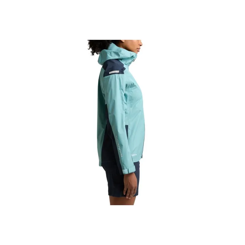 Chaqueta de senderismo para mujer Haglöfs L.I.M Rugged GTX (Frost blue/Tarn blue)