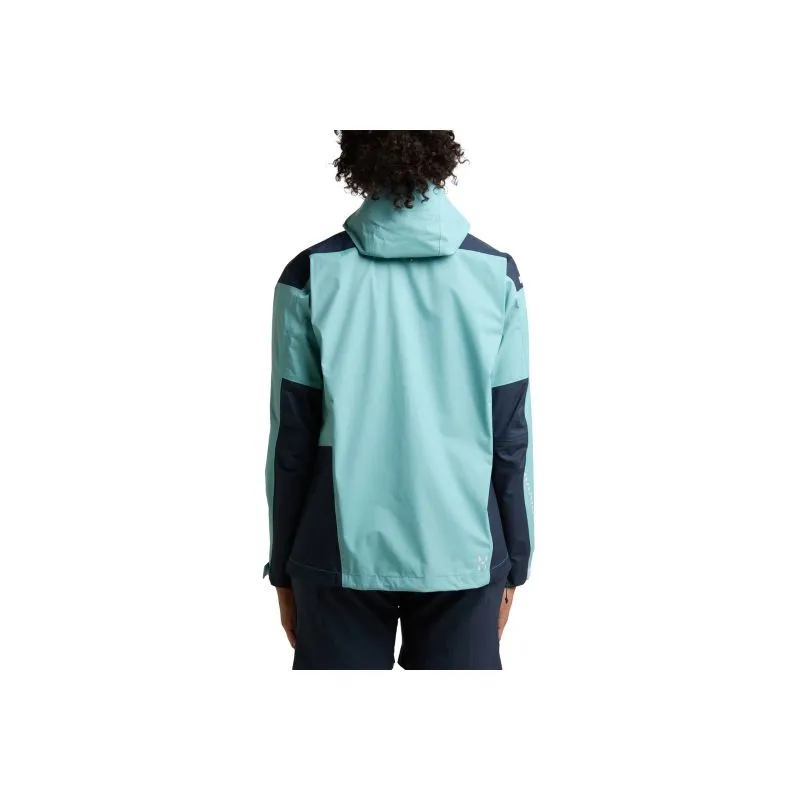 Chaqueta de senderismo para mujer Haglöfs L.I.M Rugged GTX (Frost blue/Tarn blue)