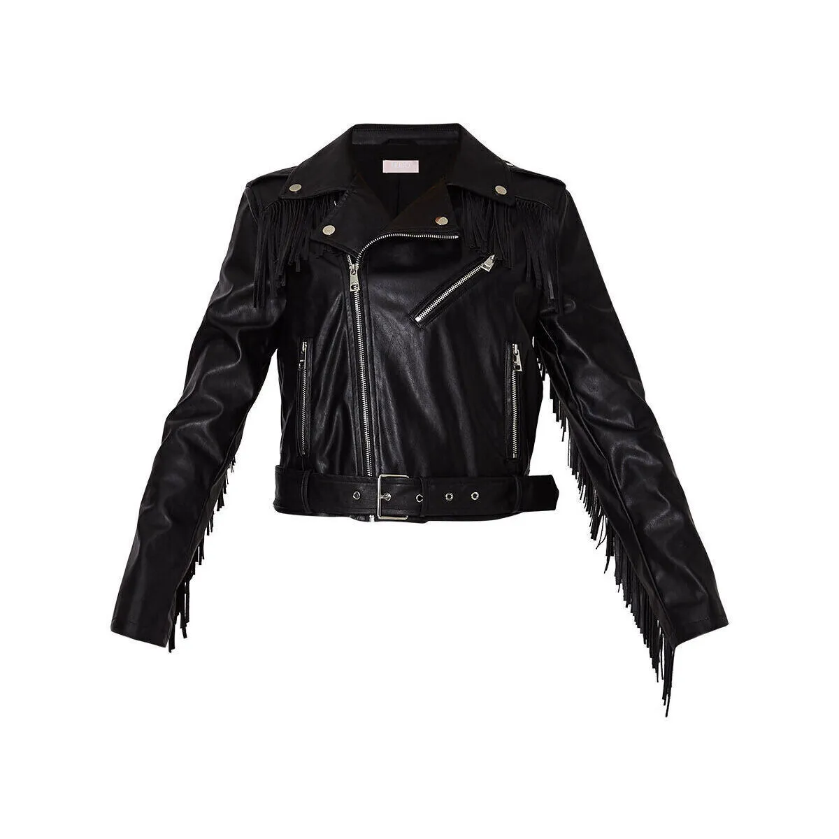 Chaqueta de tejido revestido