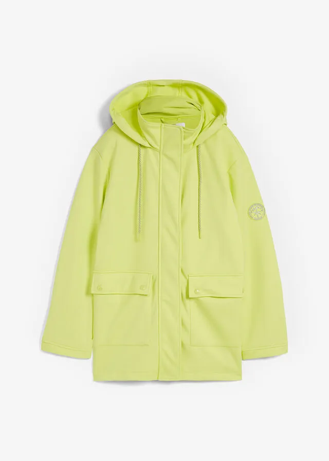 Chaqueta de tejido Softshell Amarillo cítrico