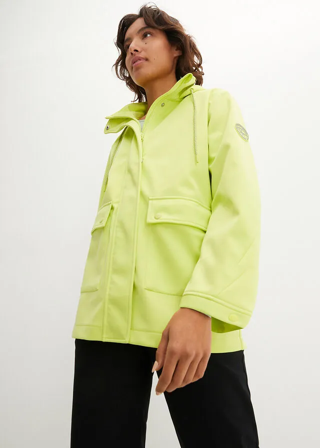 Chaqueta de tejido Softshell Amarillo cítrico