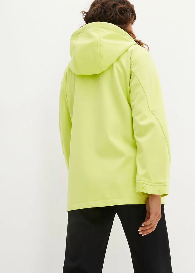 Chaqueta de tejido Softshell Amarillo cítrico