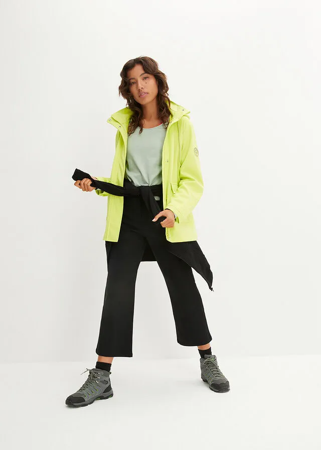 Chaqueta de tejido Softshell Amarillo cítrico