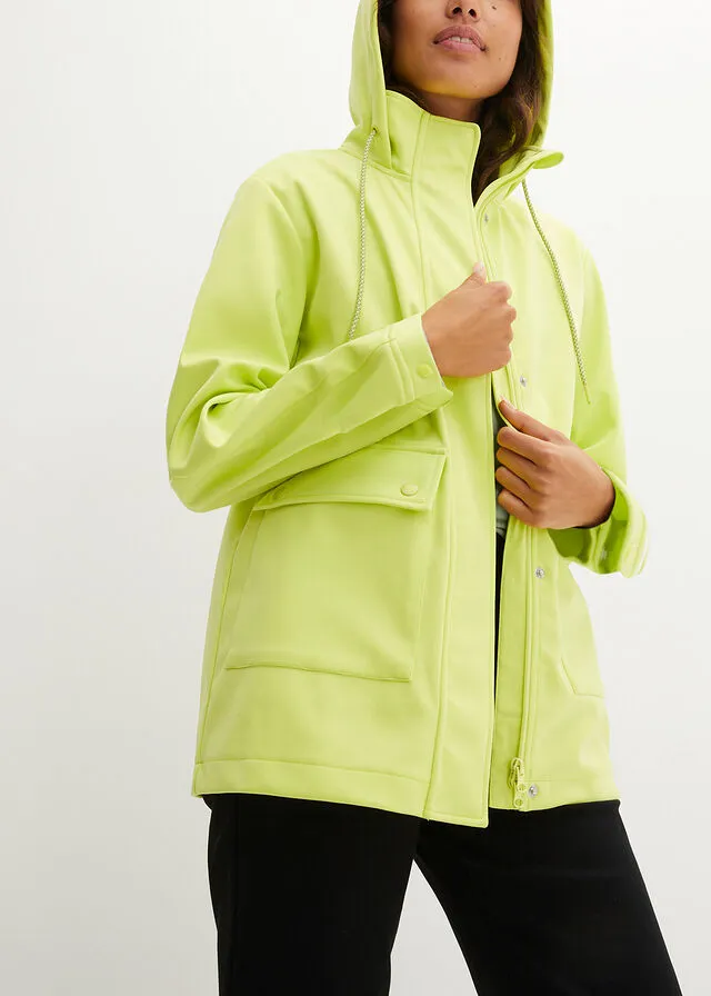 Chaqueta de tejido Softshell Amarillo cítrico