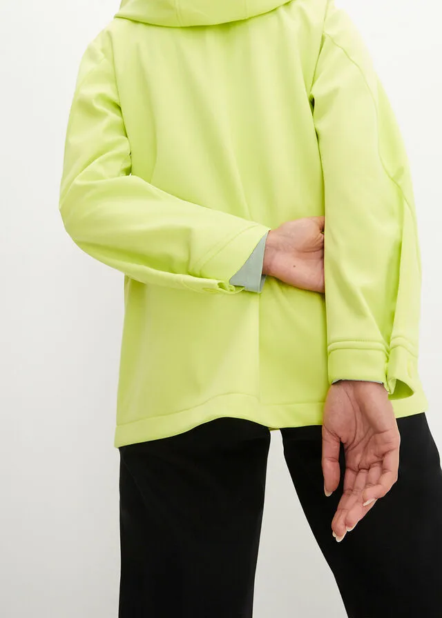 Chaqueta de tejido Softshell Amarillo cítrico