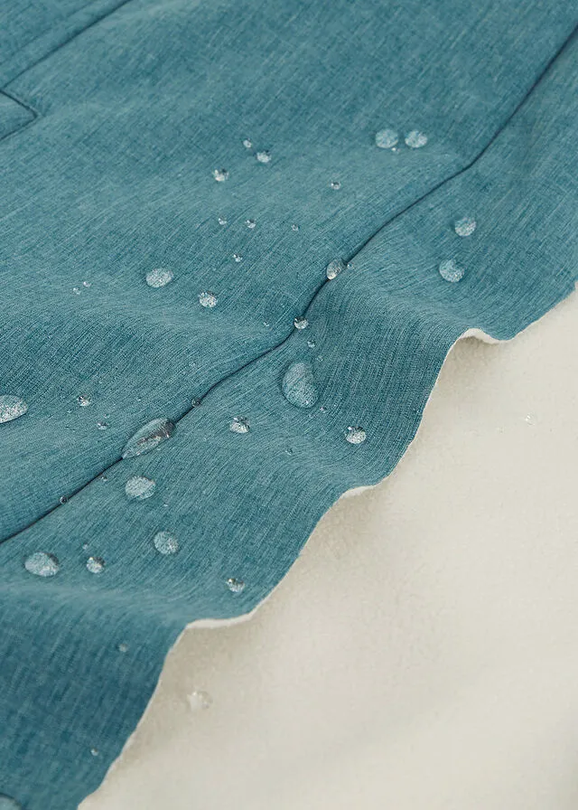 Chaqueta de tejido Softshell Turquesa jaspeado