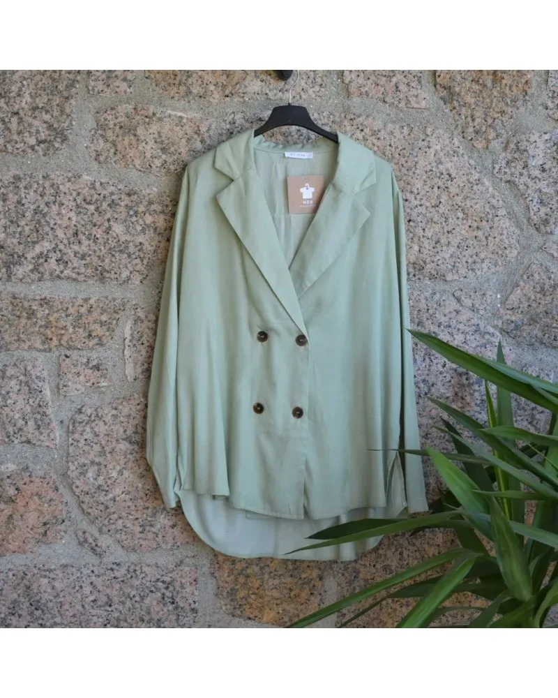 Chaqueta estilo blazer VERDE ndb