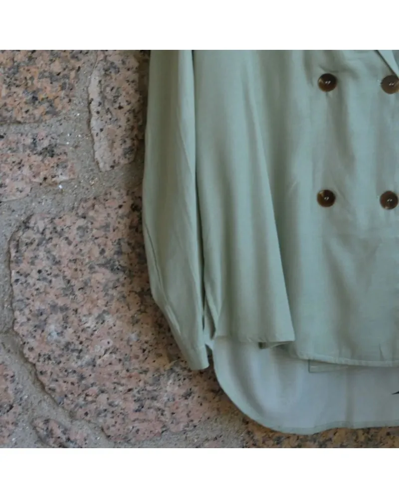 Chaqueta estilo blazer VERDE ndb