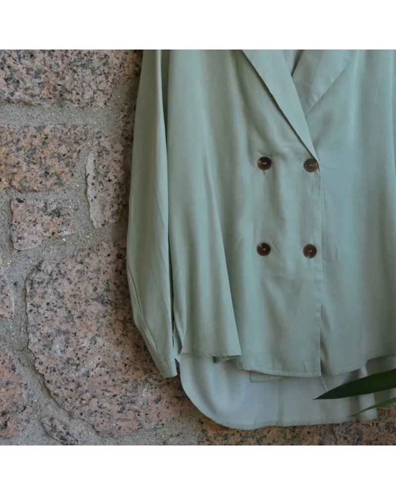 Chaqueta estilo blazer VERDE ndb